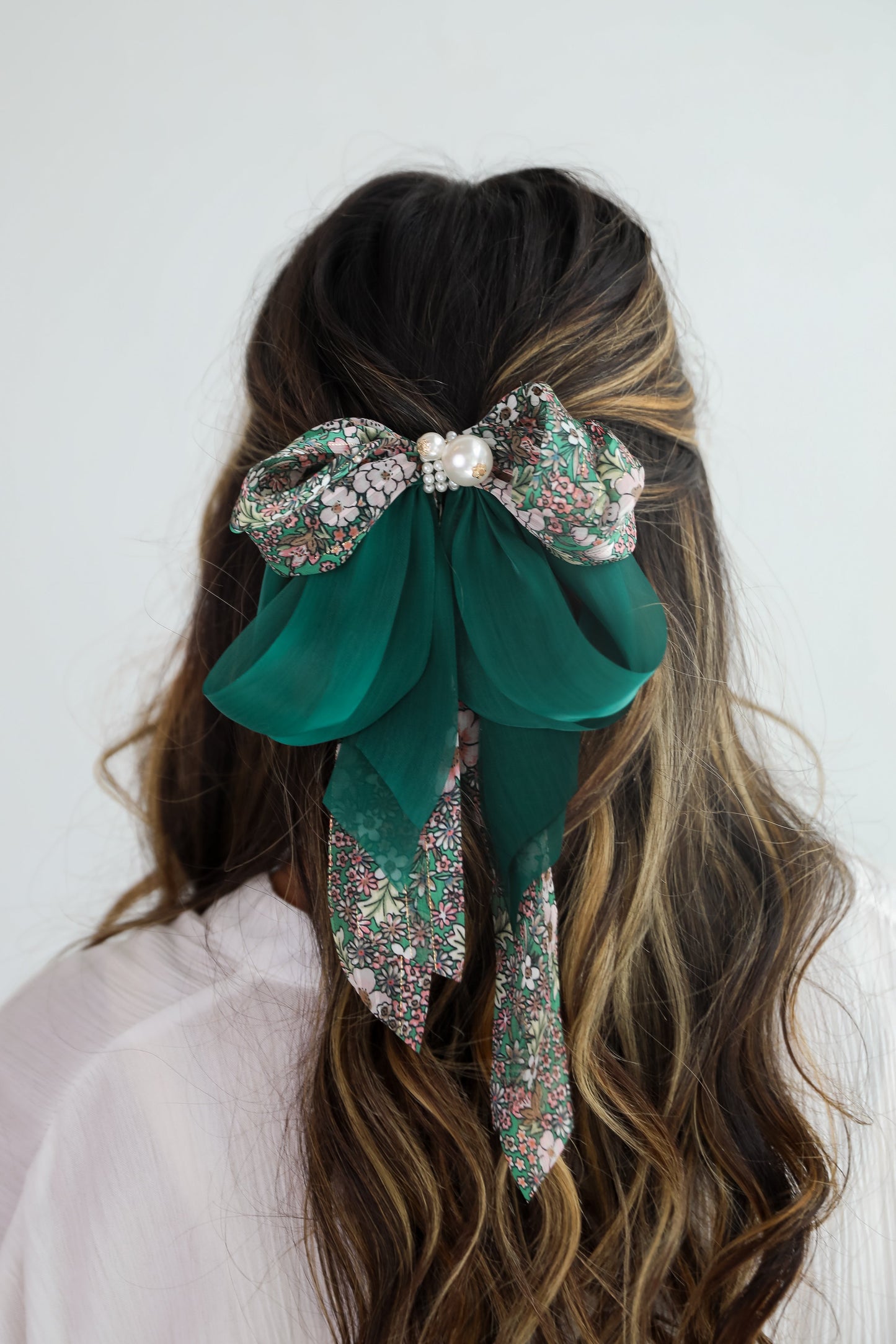 FINAL SALE - Glowing Personality Floral Bow Hair Clip