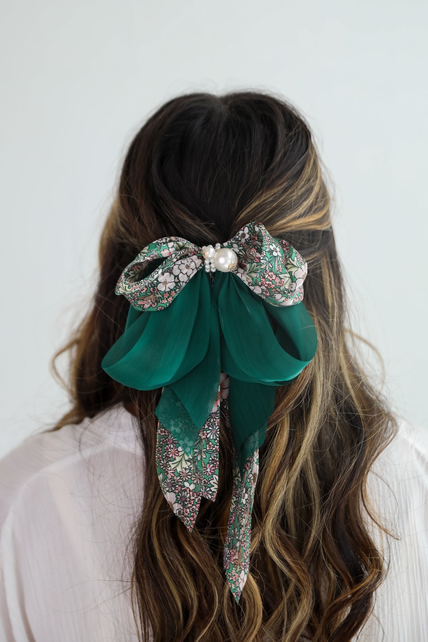 FINAL SALE - Glowing Personality Floral Bow Hair Clip