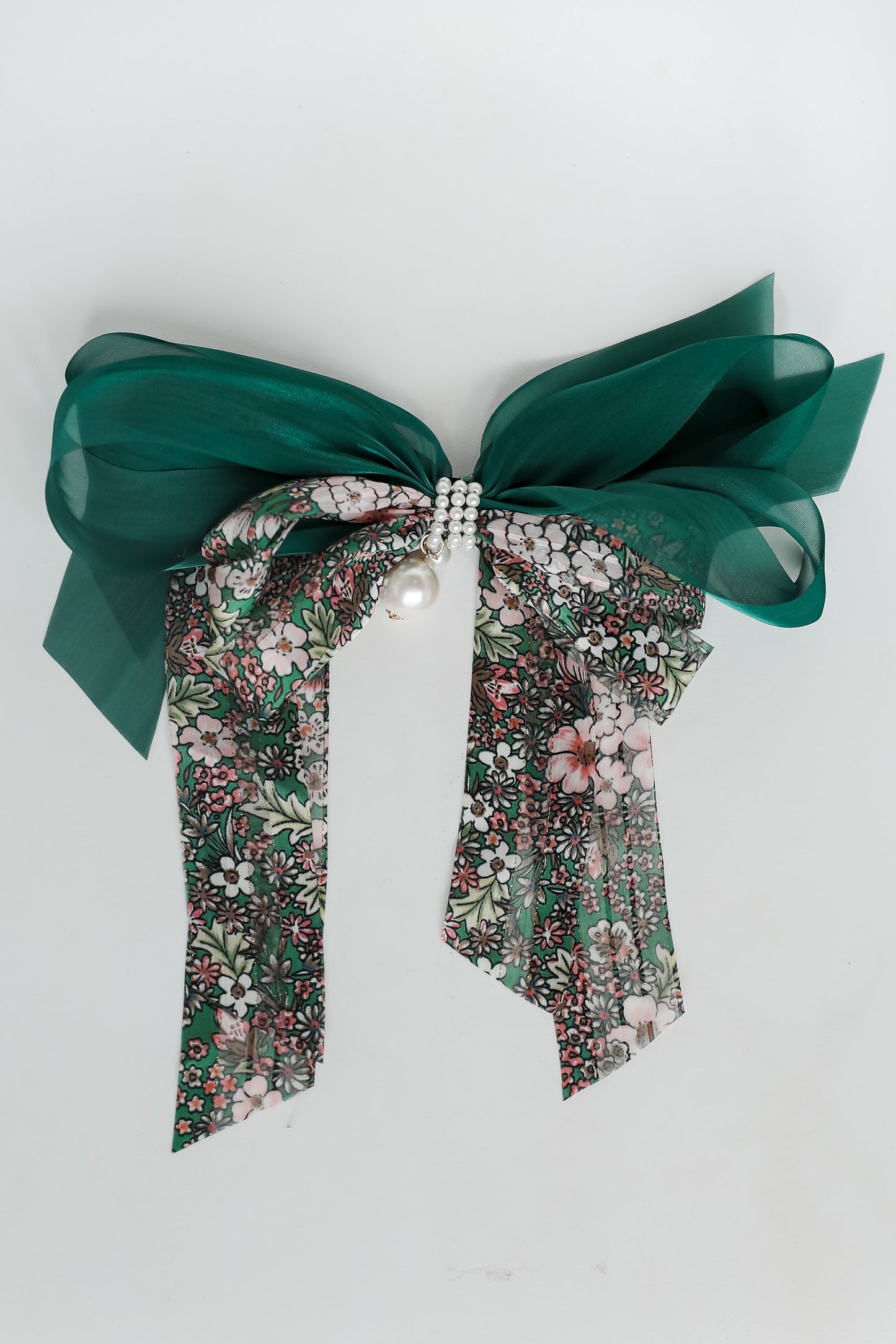 FINAL SALE - Glowing Personality Floral Bow Hair Clip