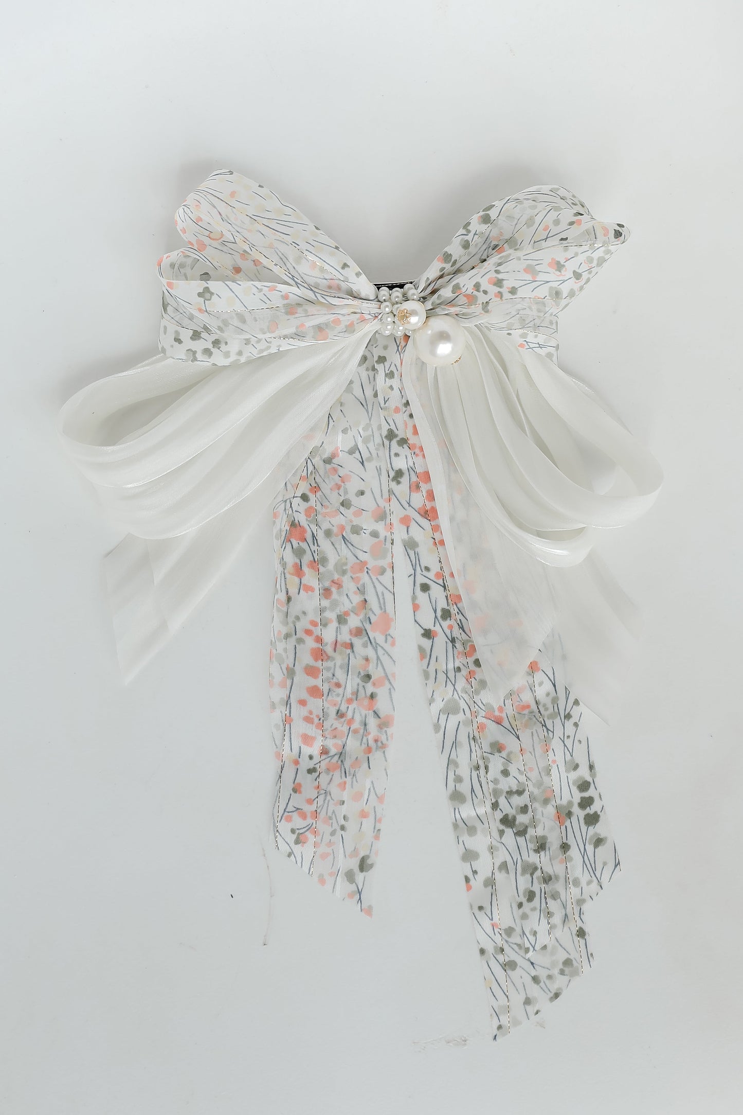 FINAL SALE - Glowing Personality Floral Bow Hair Clip