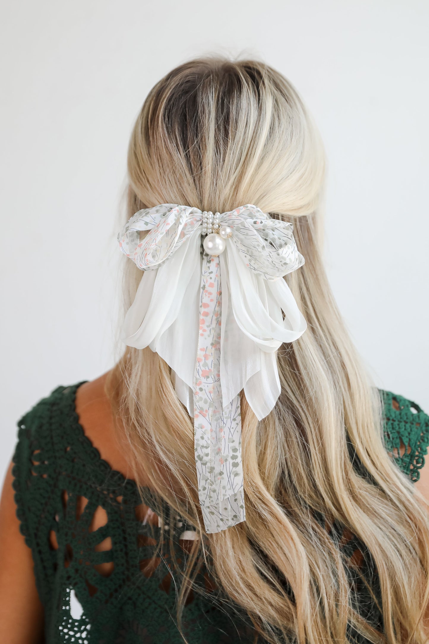 FINAL SALE - Glowing Personality Floral Bow Hair Clip