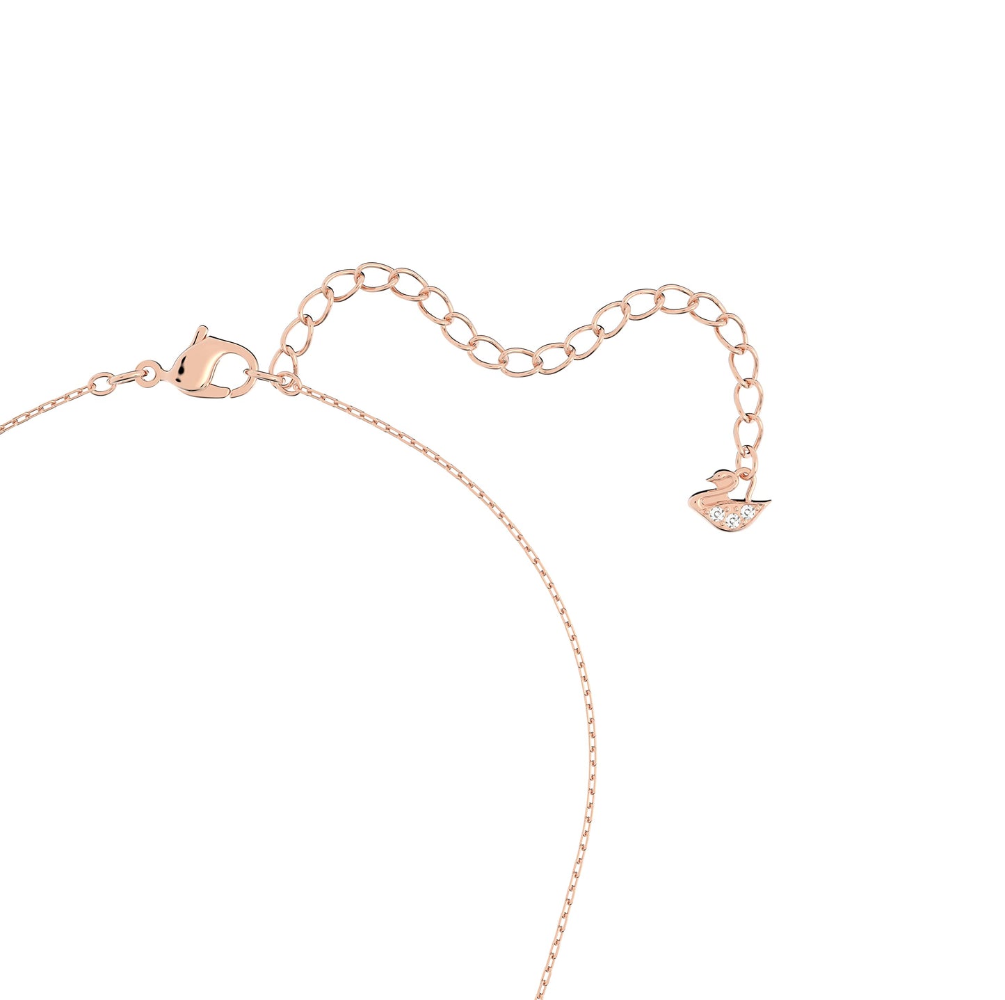 Infinity Heart Jewelry Collection, Necklaces and Bracelets, Rose Gold & Rhodium Tone Finish, Clear Crystals