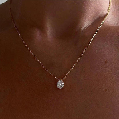 Hot Sle Bohemian Retro Gold Plated Crystal Multilayer Necklace Choker Heart Star Pendant Chain For Women