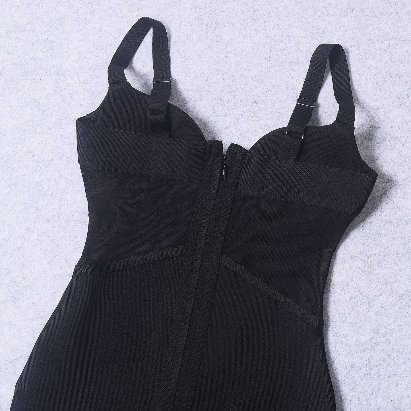 2024 Summer Cross-border Hepburn style little black dress high-end bandage dress diamond tube top sexy hot girl short skirt