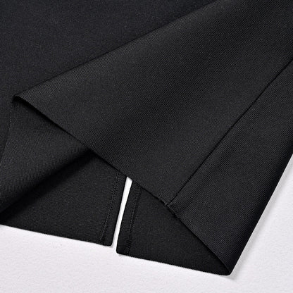 2024 Summer Luxury Diamond Sexy Mesh Bandage Long Dress Independent Station Dinner High-end Tight Dress