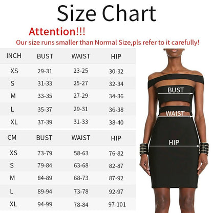 2024 Autumn and Winter Heavy Diamond Black Bandage Evening Dress Suspender Flower Luxury Hip Dress Elastic Slim Fit