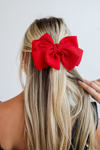 FINAL SALE - Premium Sweetness Bow Hair Clip