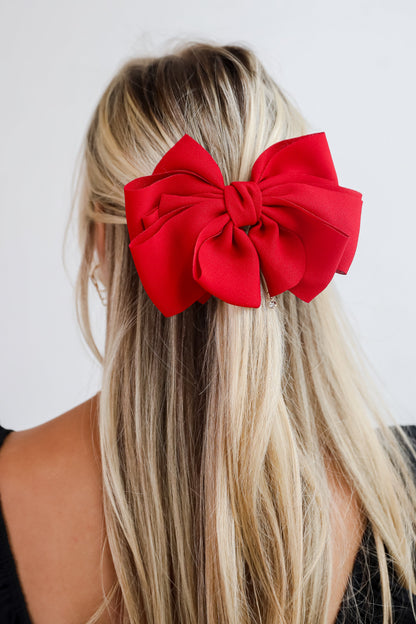 FINAL SALE - Premium Sweetness Bow Hair Clip