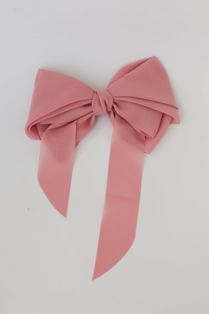 FINAL SALE - Luxe Poise Bow Hair Clip